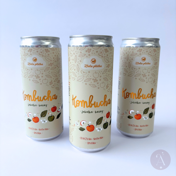 kombucha jabolko bezeg